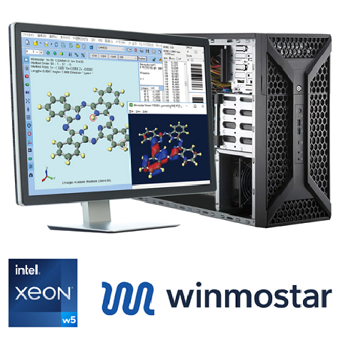 計算化学ソフトウェア搭載ワークステーション